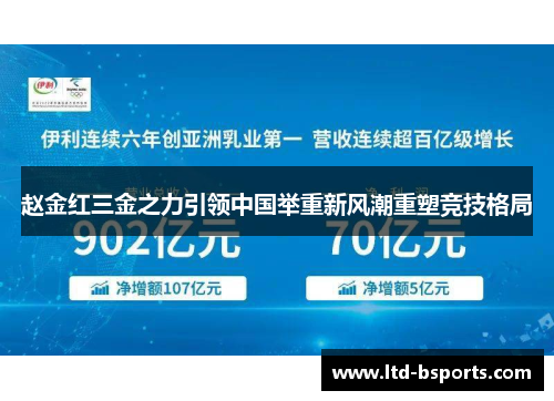 赵金红三金之力引领中国举重新风潮重塑竞技格局